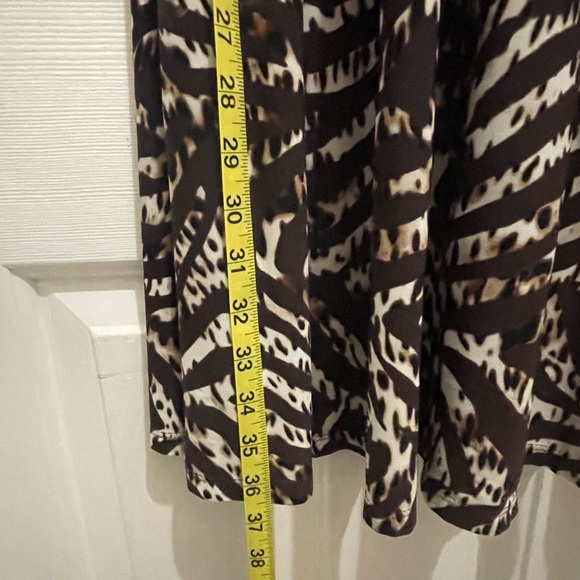 Cute animal print sleeveless swing dress - Picture 7 of 7